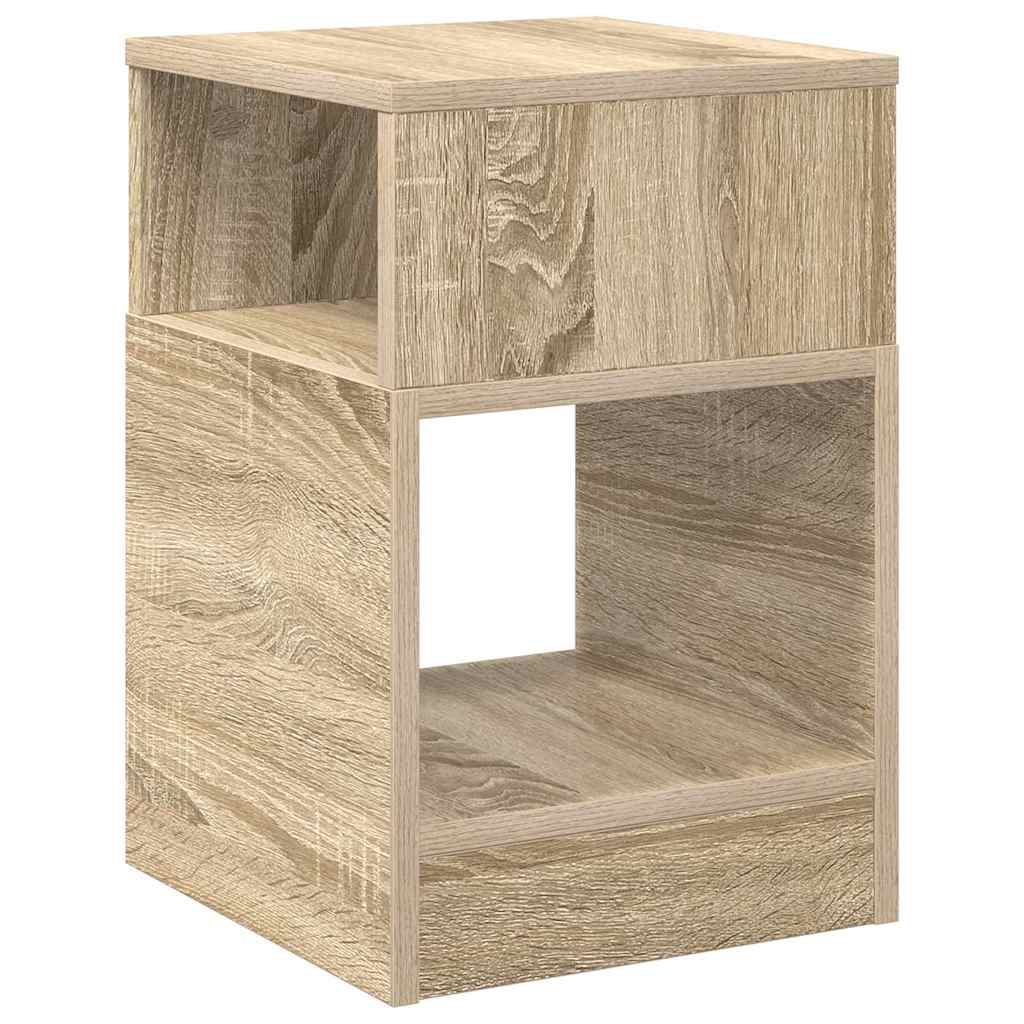 vidaXL Stolik końcowy Dąb Sonoma 30,5 x 30 x 45 cm Drewno inżynieryjne
