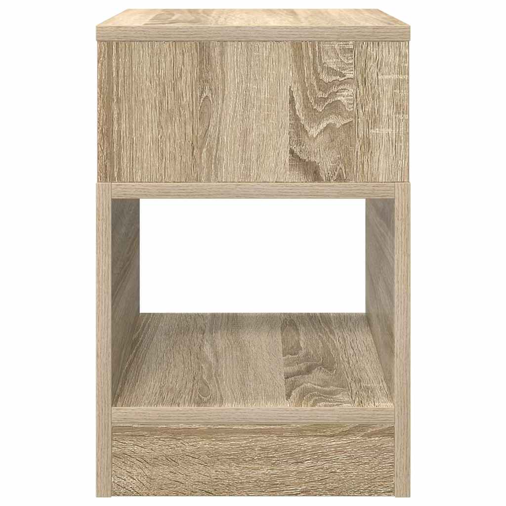vidaXL Stolik końcowy Dąb Sonoma 30,5 x 30 x 45 cm Drewno inżynieryjne