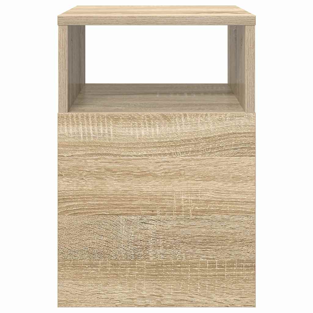vidaXL Stolik końcowy Dąb Sonoma 30,5 x 30 x 45 cm Drewno inżynieryjne