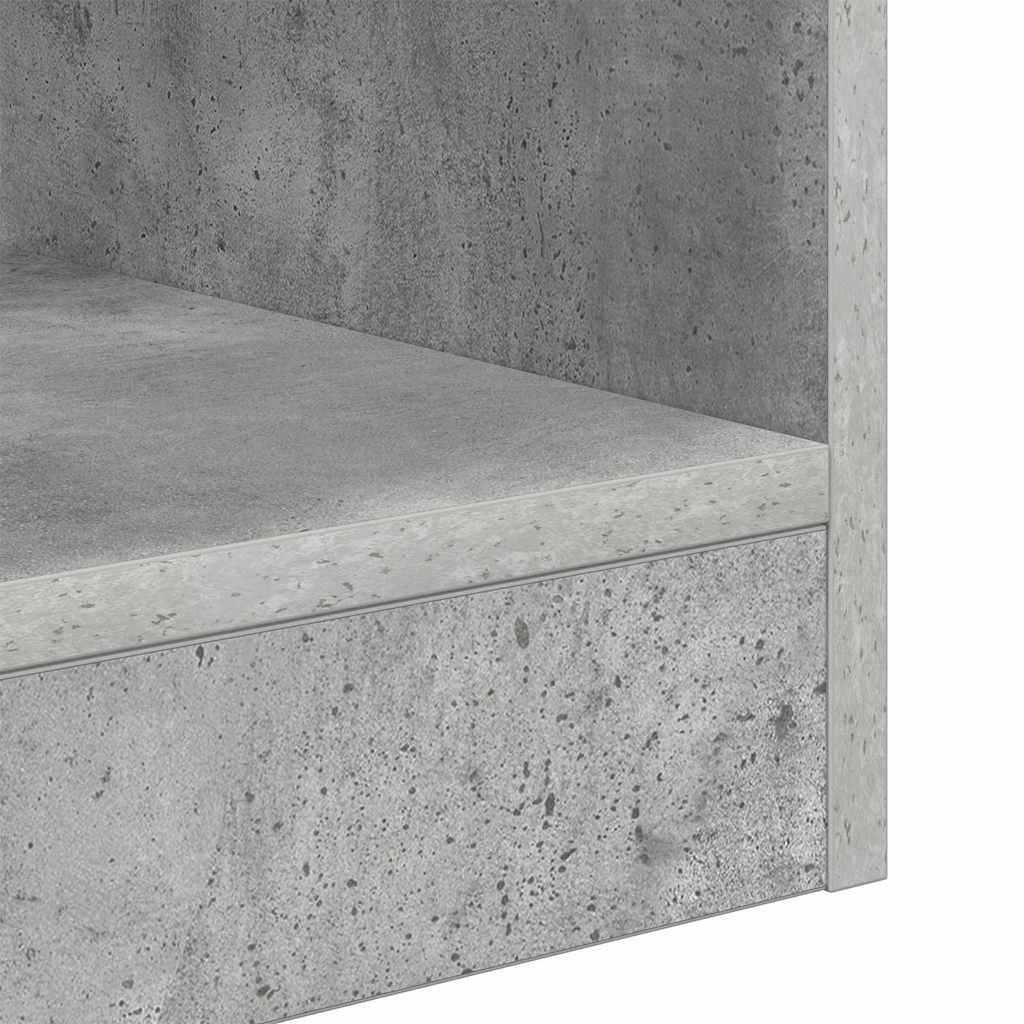 vidaXL Stolik końcowy Betonowy szary 30,5 x 30 x 45 cm