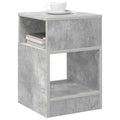 vidaXL Stolik końcowy Betonowy szary 30,5 x 30 x 45 cm