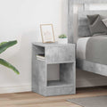 vidaXL Stolik końcowy 2 pcs Betonowy szary 30,5 x 30 x 45 cm