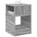 vidaXL Stolik końcowy Szary Sonoma 30,5 x 30 x 45 cm