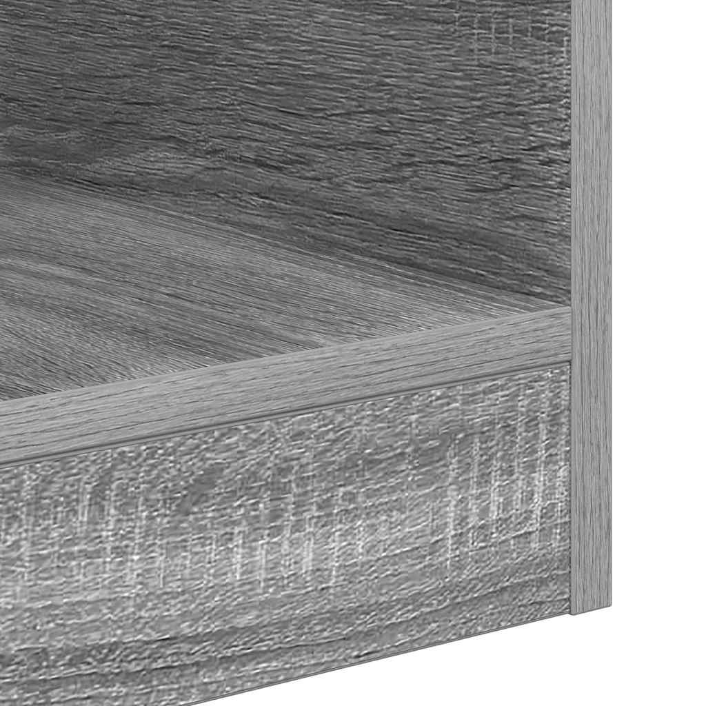 vidaXL Stolik końcowy 2 pcs Szary Sonoma 30,5 x 30 x 45 cm