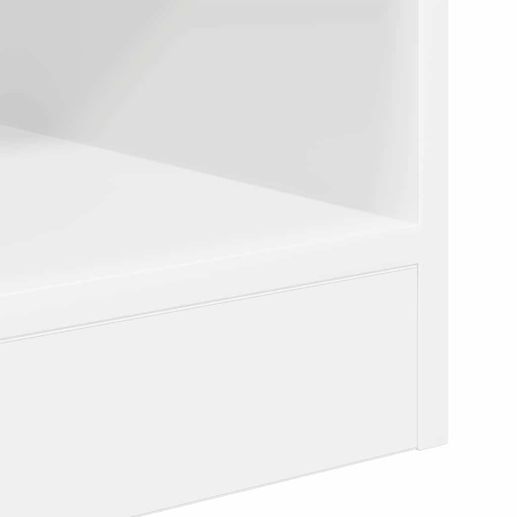 vidaXL Stolik końcowy Biały 40,5 x 40 x 45 cm Materiał drewnopochodny