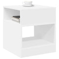 vidaXL Stolik końcowy 2 szt. Biały 40,5 x 40 x 45 cm
