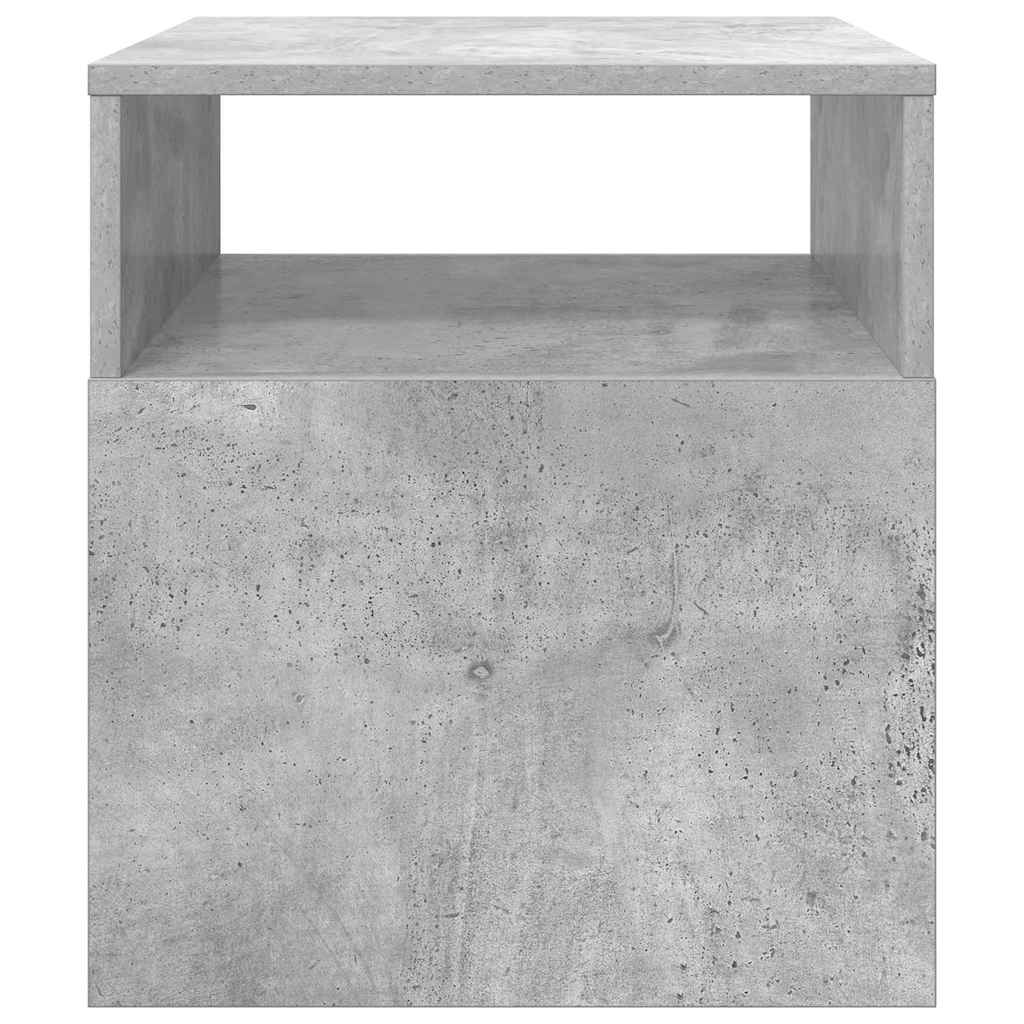 vidaXL Stolik końcowy Betonowy szary 40,5 x 40 x 45 cm