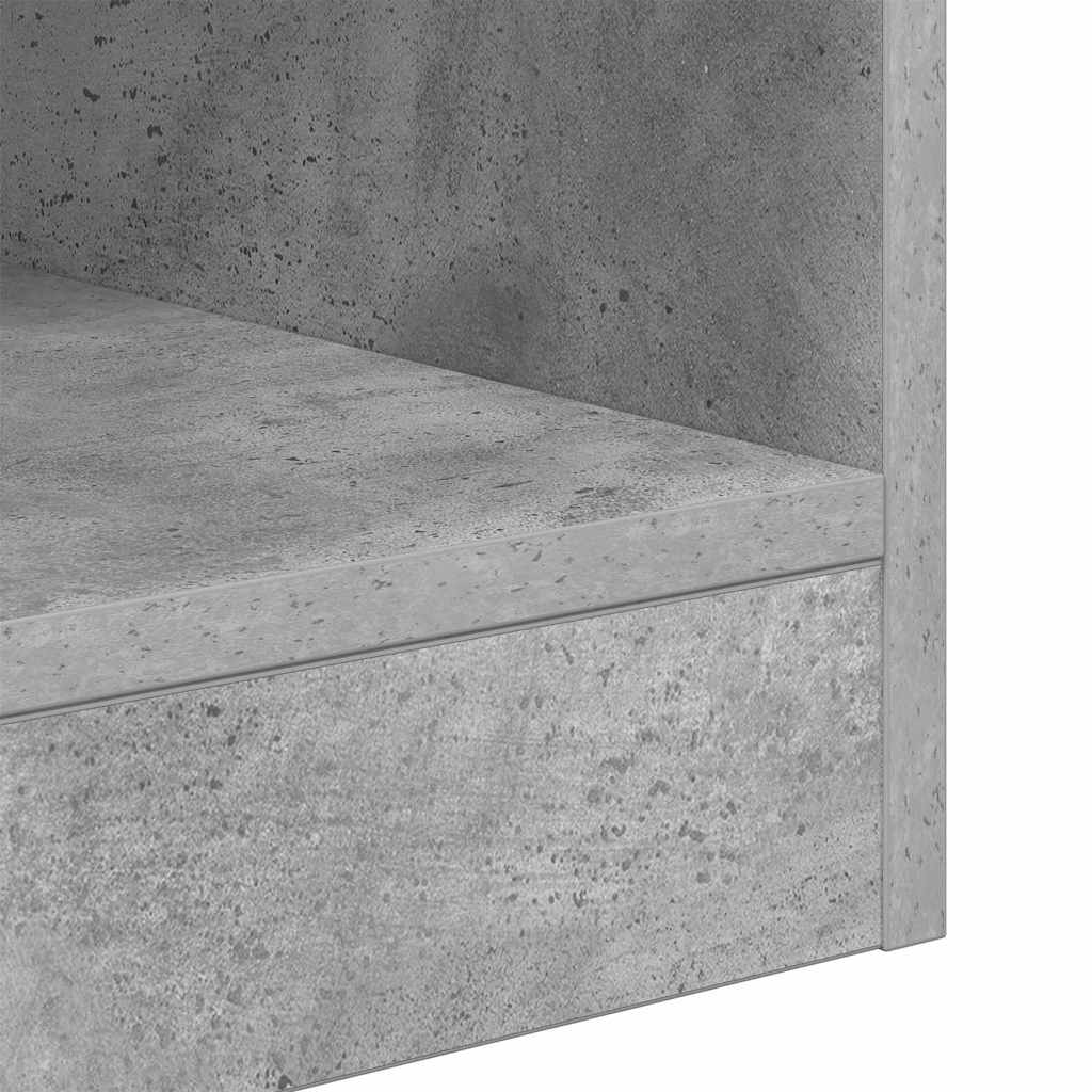 vidaXL Stolik końcowy 2 pcs Betonowy szary 40,5 x 40 x 45 cm