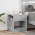 vidaXL Stolik końcowy 2 pcs Betonowy szary 40,5 x 40 x 45 cm