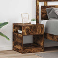 vidaXL Stolik końcowy 2 pcs Dąb wędzony 40,5 x 40 x 45 cm