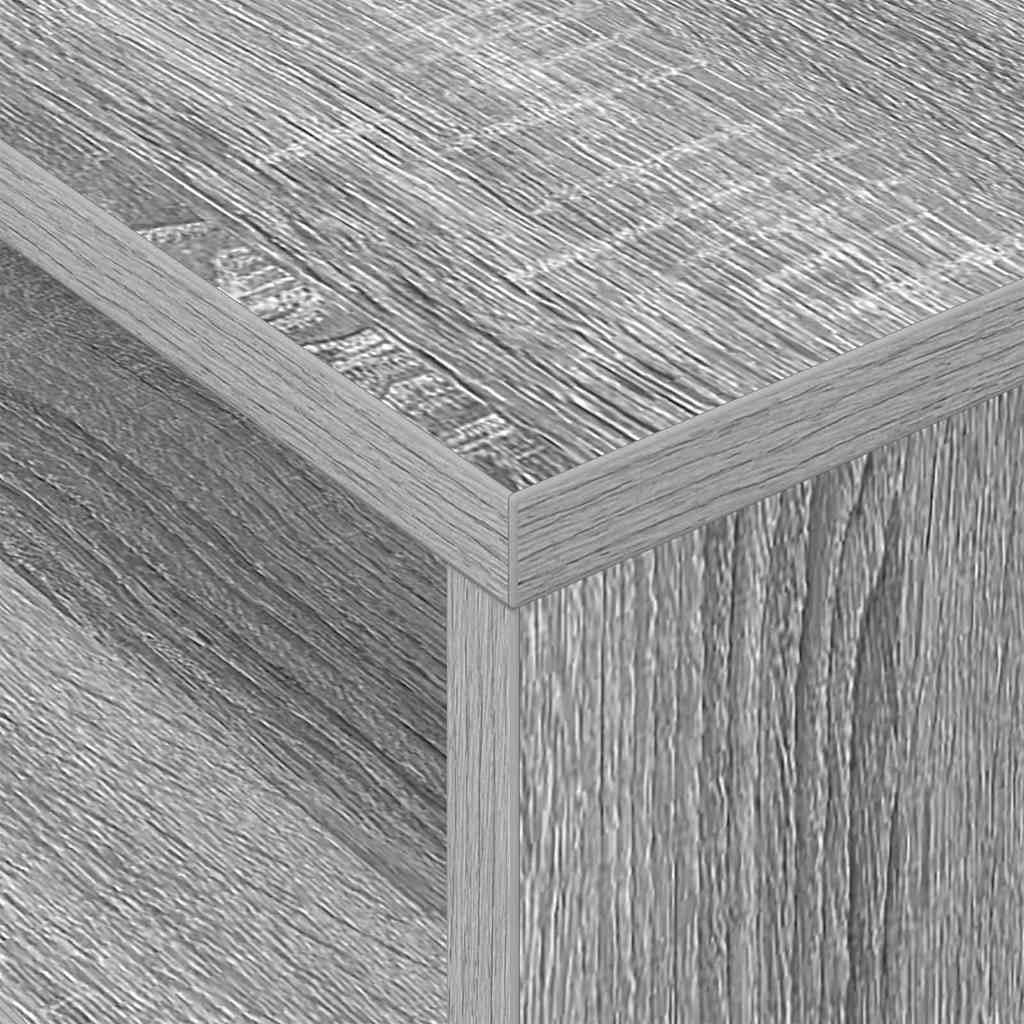 vidaXL Stolik końcowy 2 pcs Szary Sonoma 40,5 x 40 x 45 cm