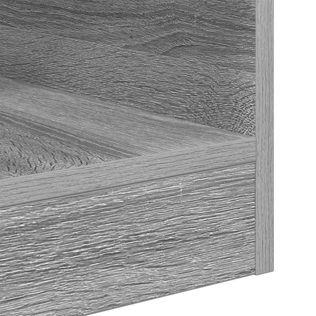 vidaXL Stolik końcowy 2 pcs Szary Sonoma 40,5 x 40 x 45 cm