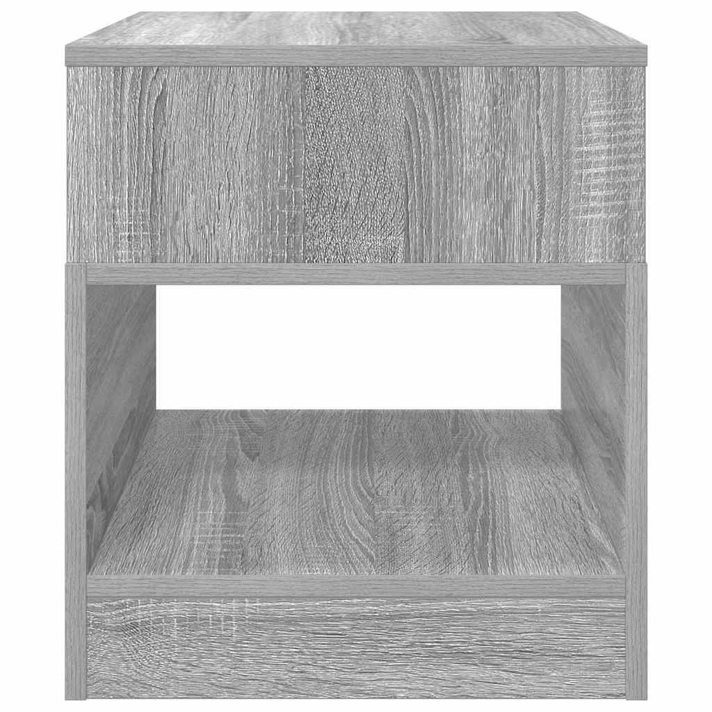 vidaXL Stolik końcowy 2 pcs Szary Sonoma 40,5 x 40 x 45 cm