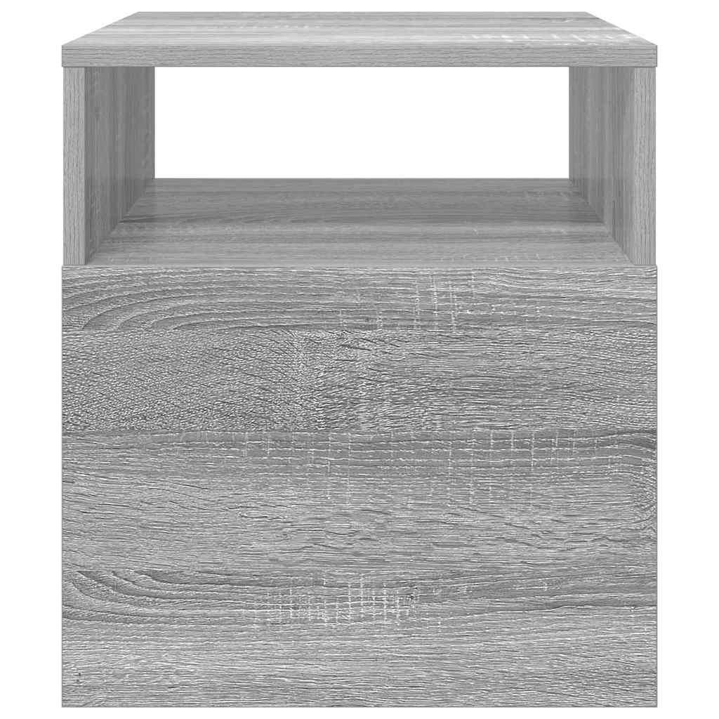 vidaXL Stolik końcowy 2 pcs Szary Sonoma 40,5 x 40 x 45 cm