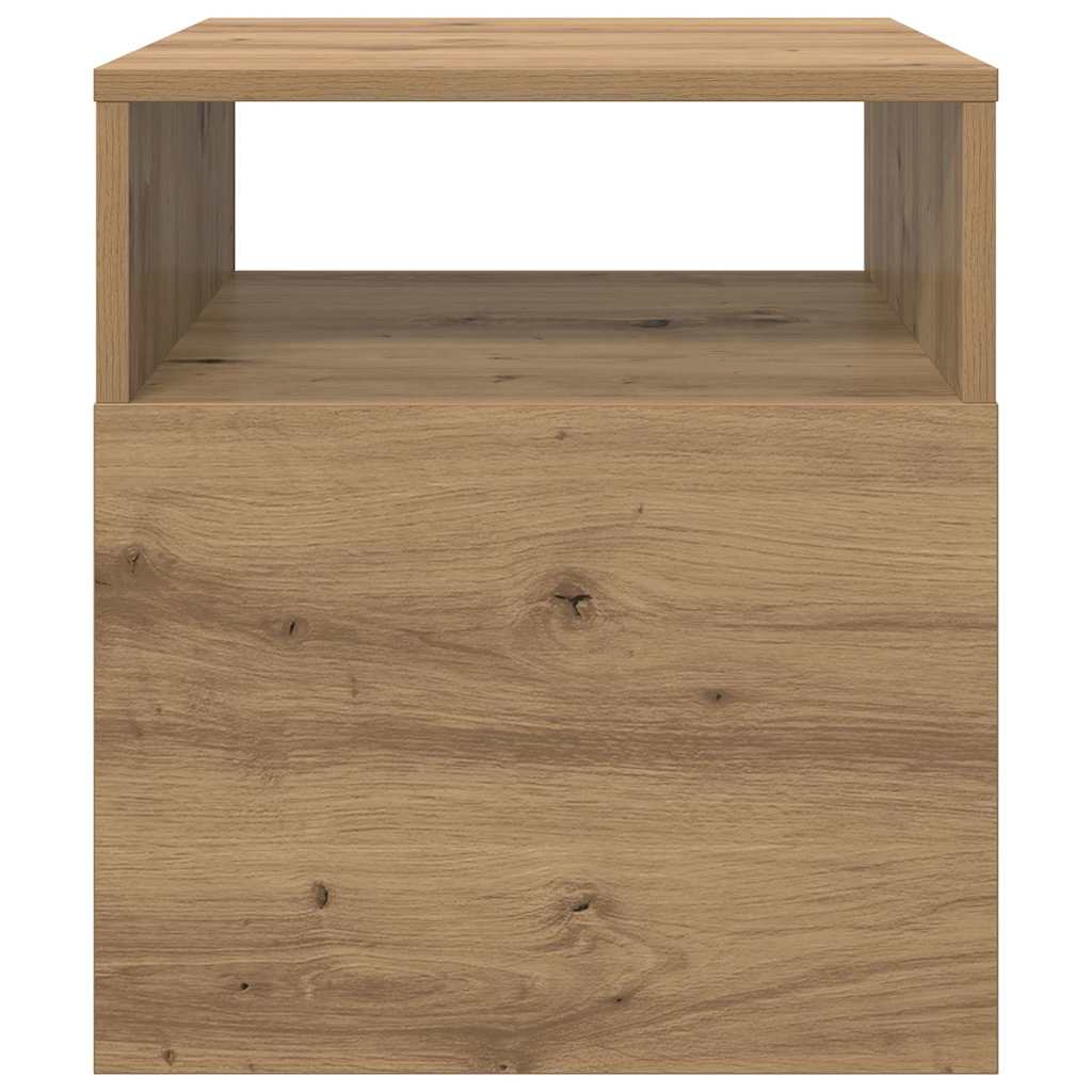 vidaXL Stolik końcowy Dąb rzemieślniczy 40,5 x 40 x 45 cm