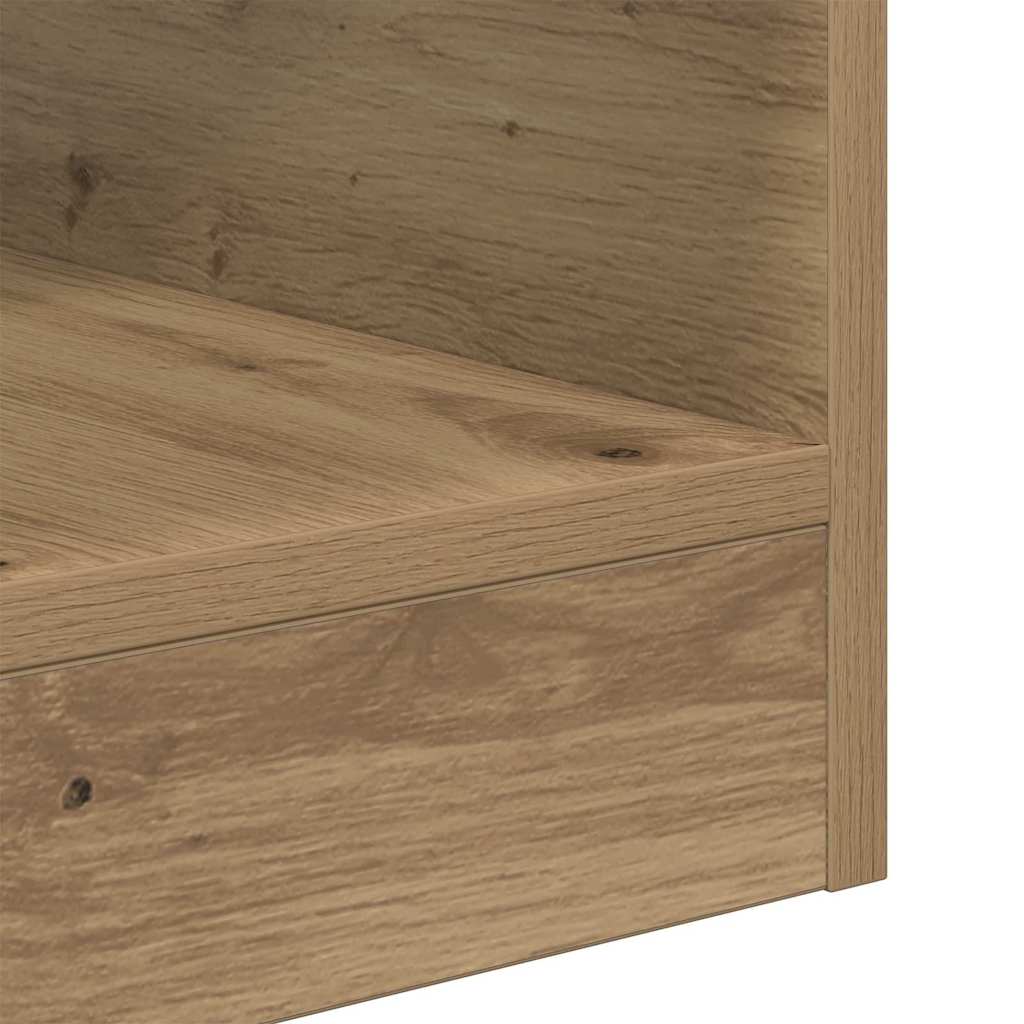 vidaXL Stolik końcowy 2 pcs Dąb rzemieślniczy 40,5 x 40 x 45 cm