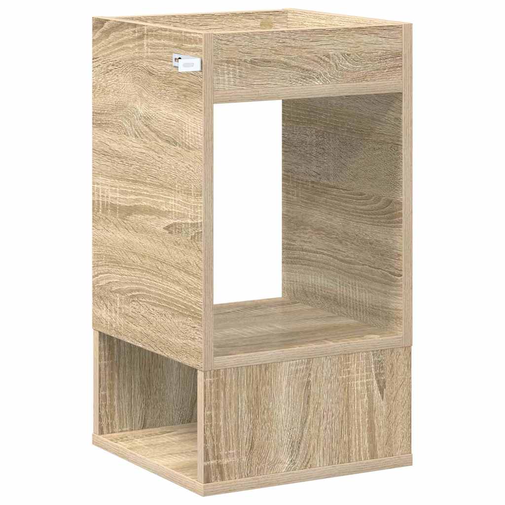 vidaXL Stolik końcowy Dąb Sonoma 30 x 30 x 56 cm Drewno inżynieryjne