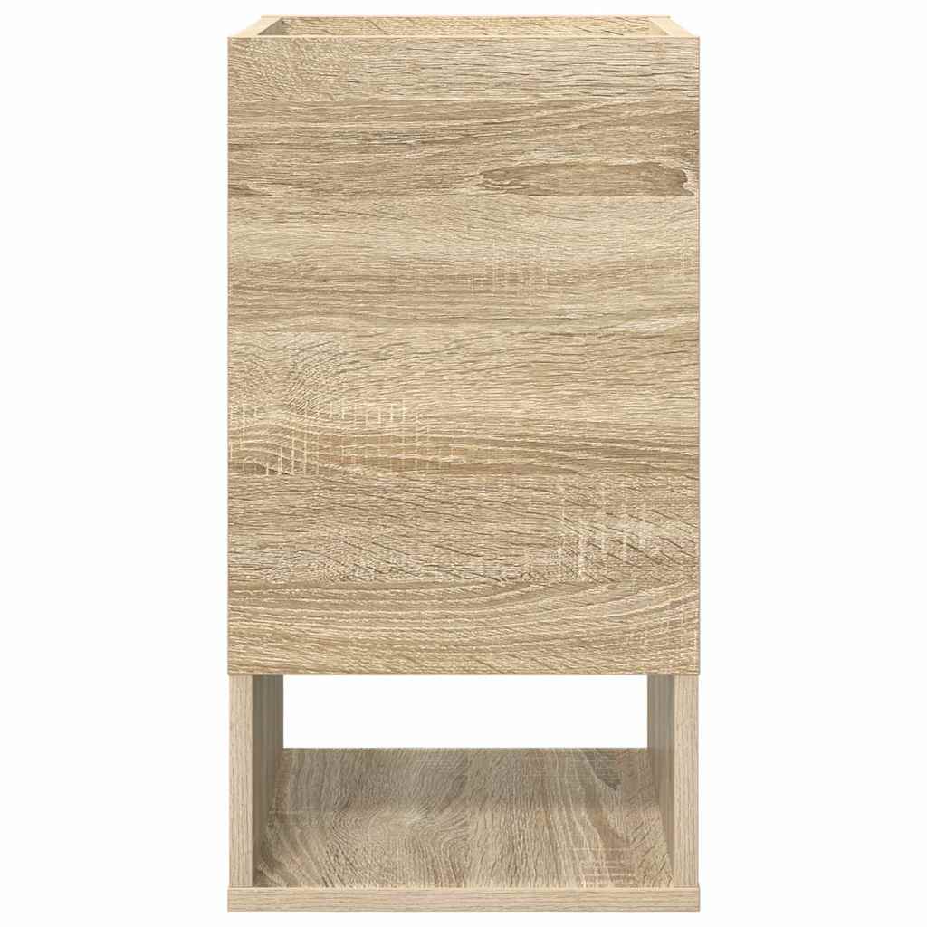 vidaXL Stolik końcowy Dąb Sonoma 30 x 30 x 56 cm Drewno inżynieryjne