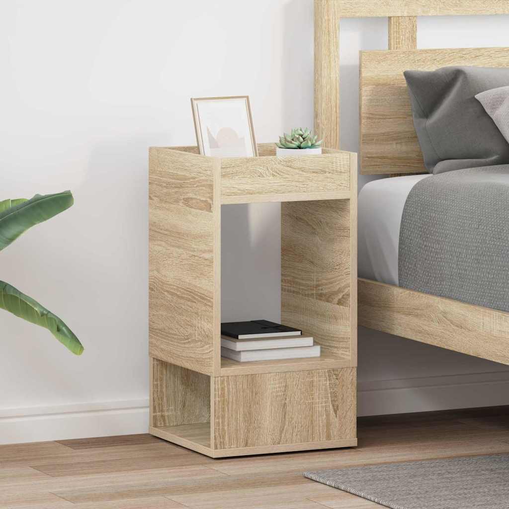 vidaXL Stolik końcowy 2 pcs Dąb Sonoma 30 x 30 x 56 cm