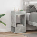 vidaXL Stolik końcowy 2 pcs Betonowy szary 30 x 30 x 56 cm