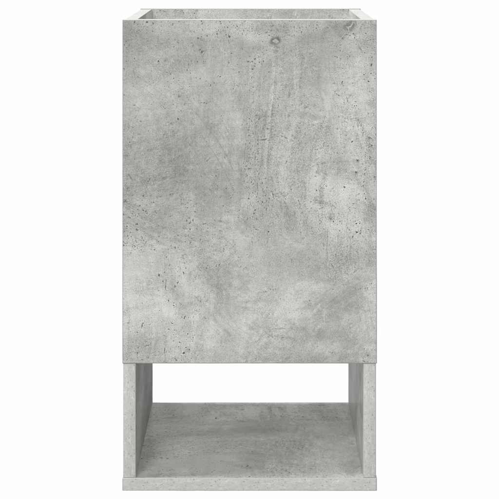 vidaXL Stolik końcowy 2 pcs Betonowy szary 30 x 30 x 56 cm