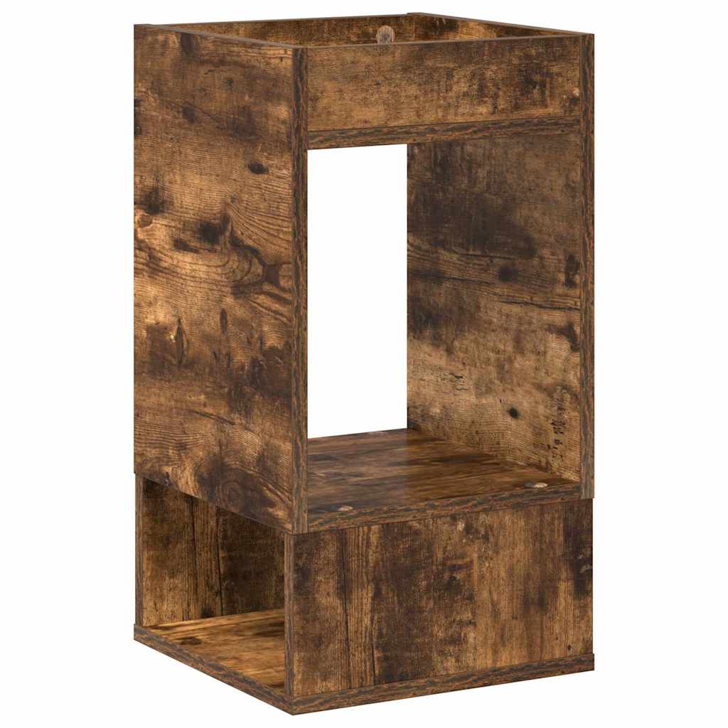 vidaXL Stolik końcowy 2 pcs Dąb wędzony 30 x 30 x 56 cm