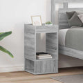vidaXL Stolik końcowy 2 pcs Szary Sonoma 30 x 30 x 56 cm