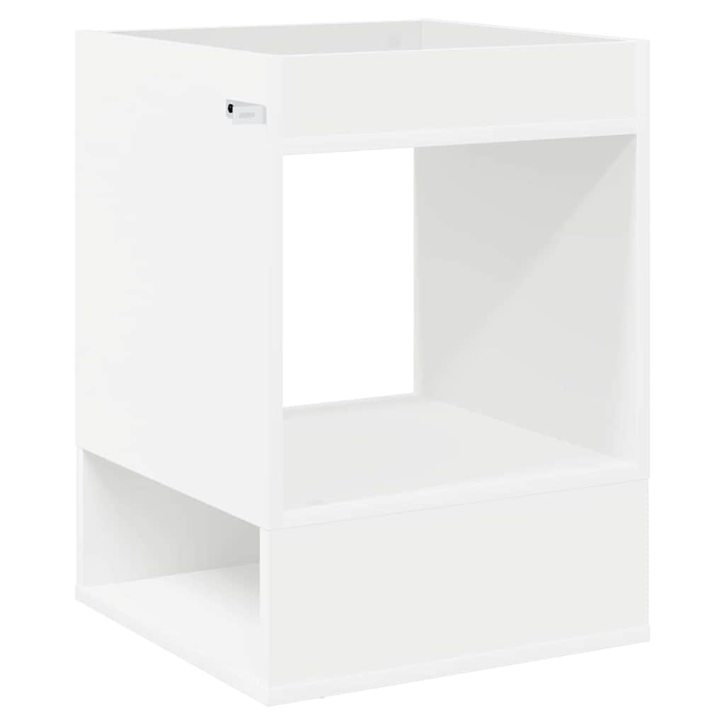 vidaXL Stolik końcowy 2 pcs Biały 40 x 40 x 56 cm