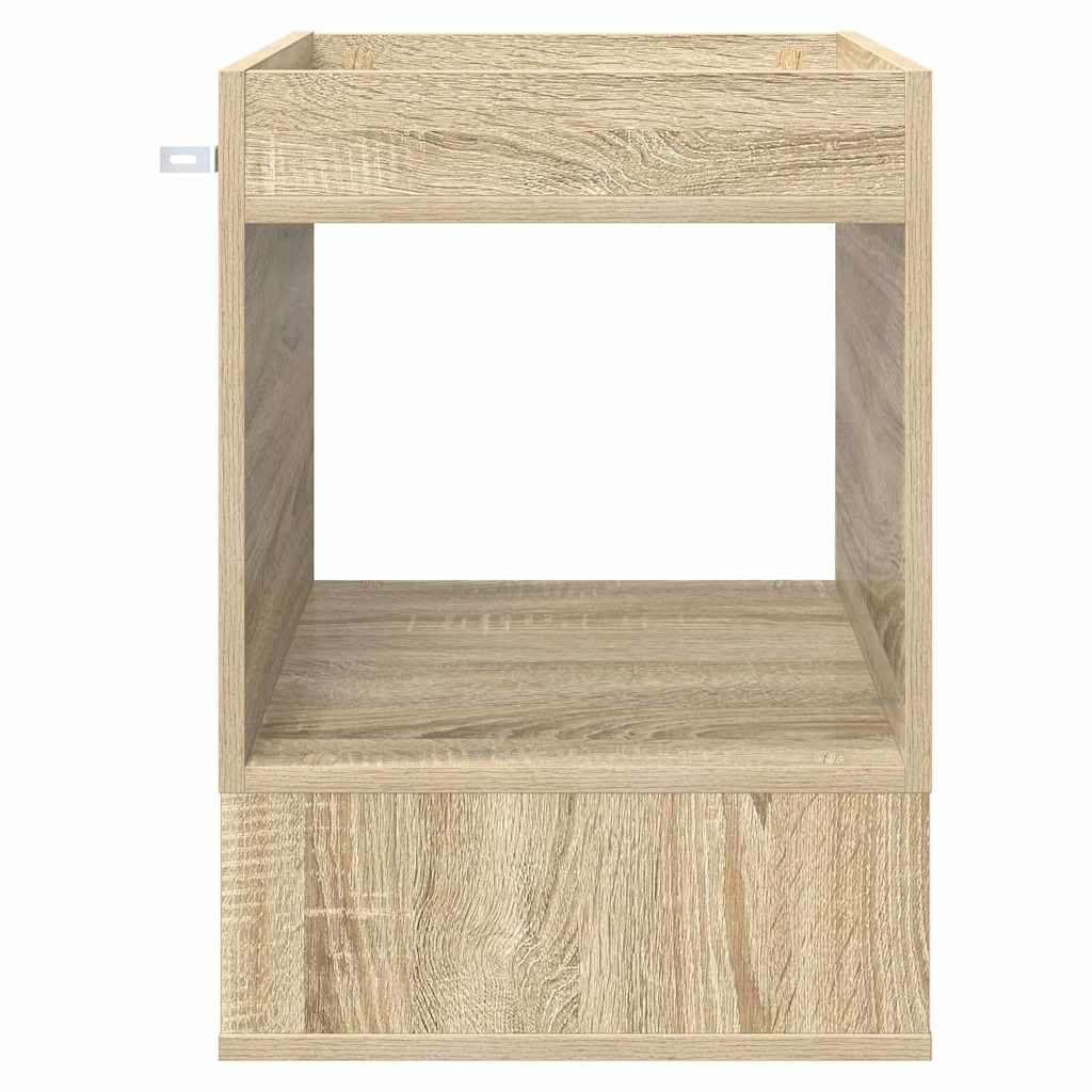 vidaXL Stolik końcowy 2 pcs Dąb Sonoma 40 x 40 x 56 cm