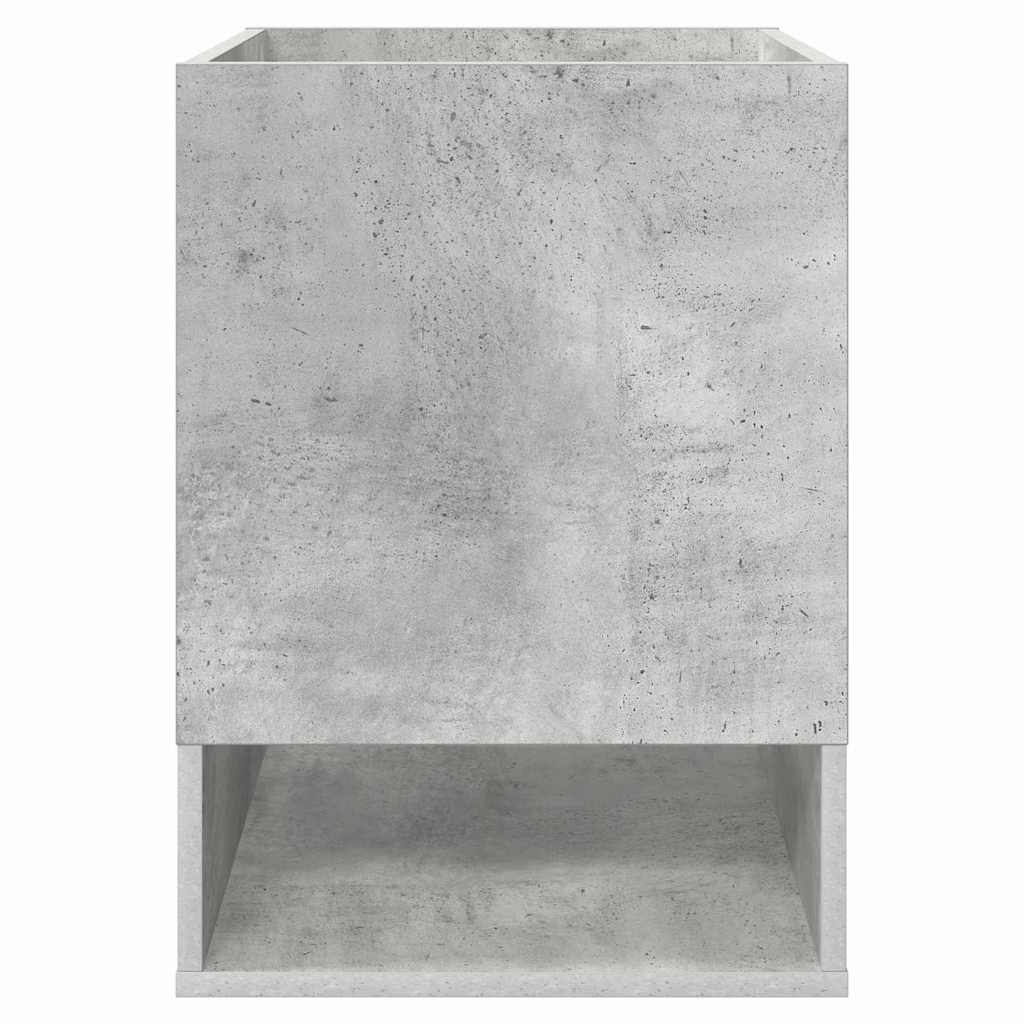 vidaXL Stolik końcowy 2 pcs Betonowy szary 40 x 40 x 56 cm