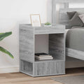 vidaXL Stolik końcowy 2 pcs Szary Sonoma 40 x 40 x 56 cm