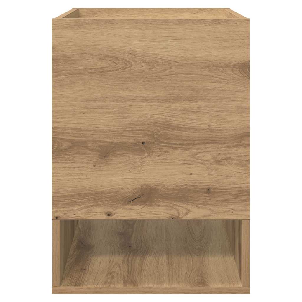 vidaXL Stolik końcowy Dąb rzemieślniczy 40 x 40 x 56 cm
