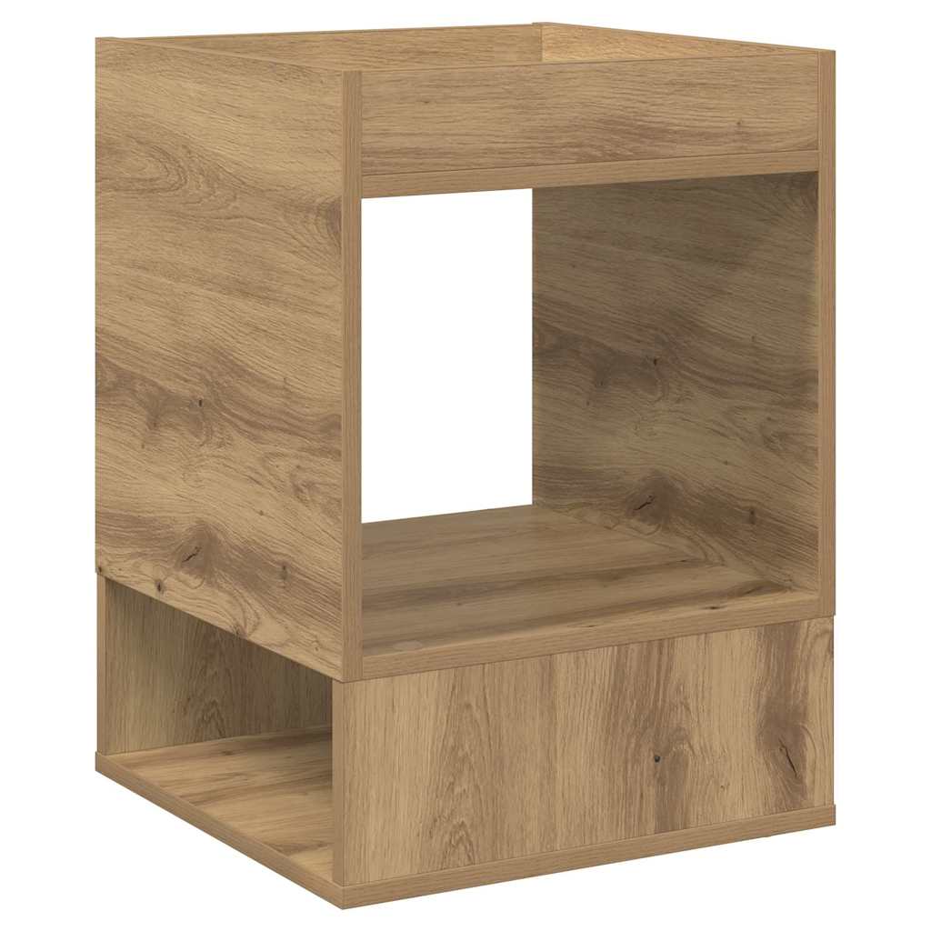 vidaXL Stolik końcowy 2 pcs Dąb rzemieślniczy 40 x 40 x 56 cm