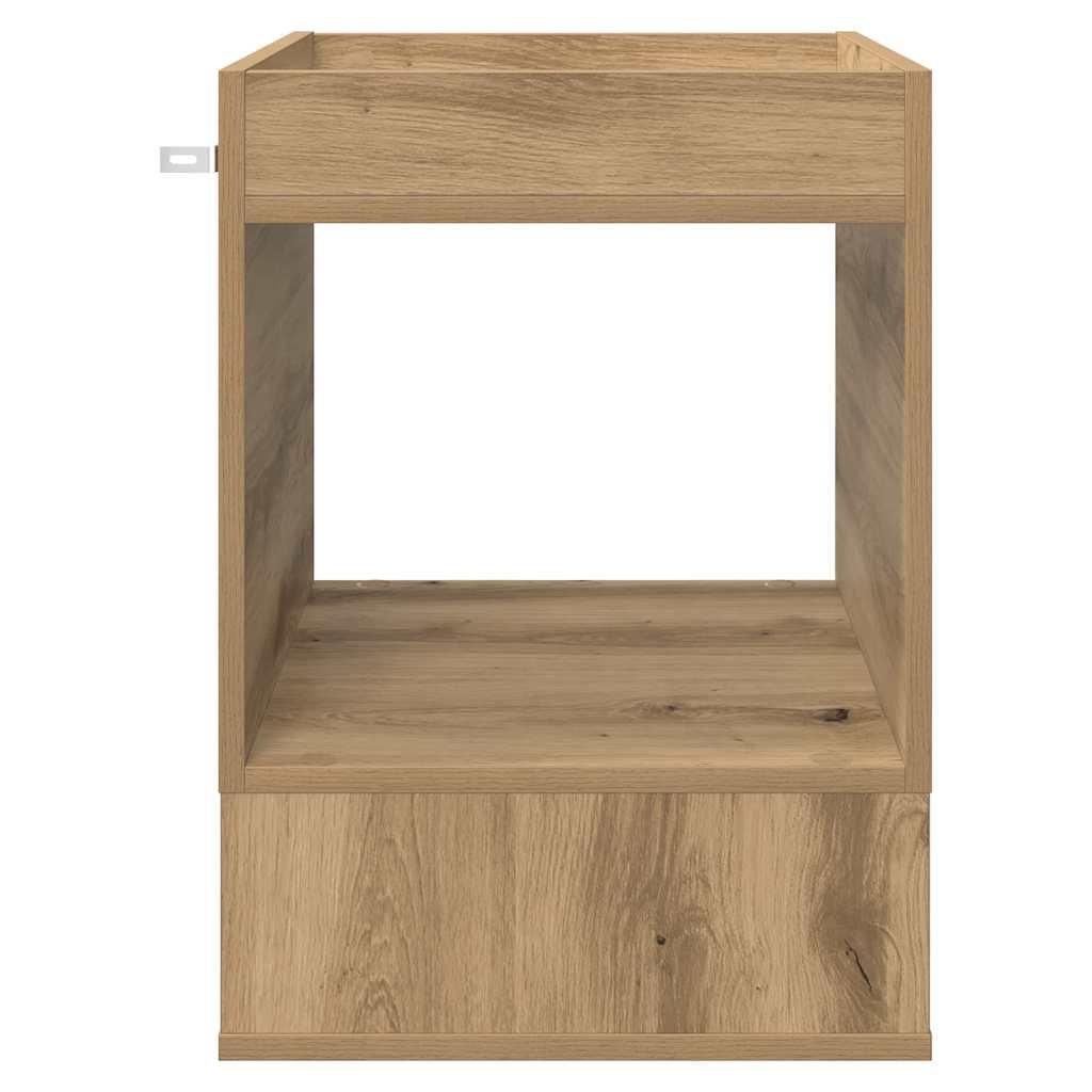 vidaXL Stolik końcowy 2 pcs Dąb rzemieślniczy 40 x 40 x 56 cm