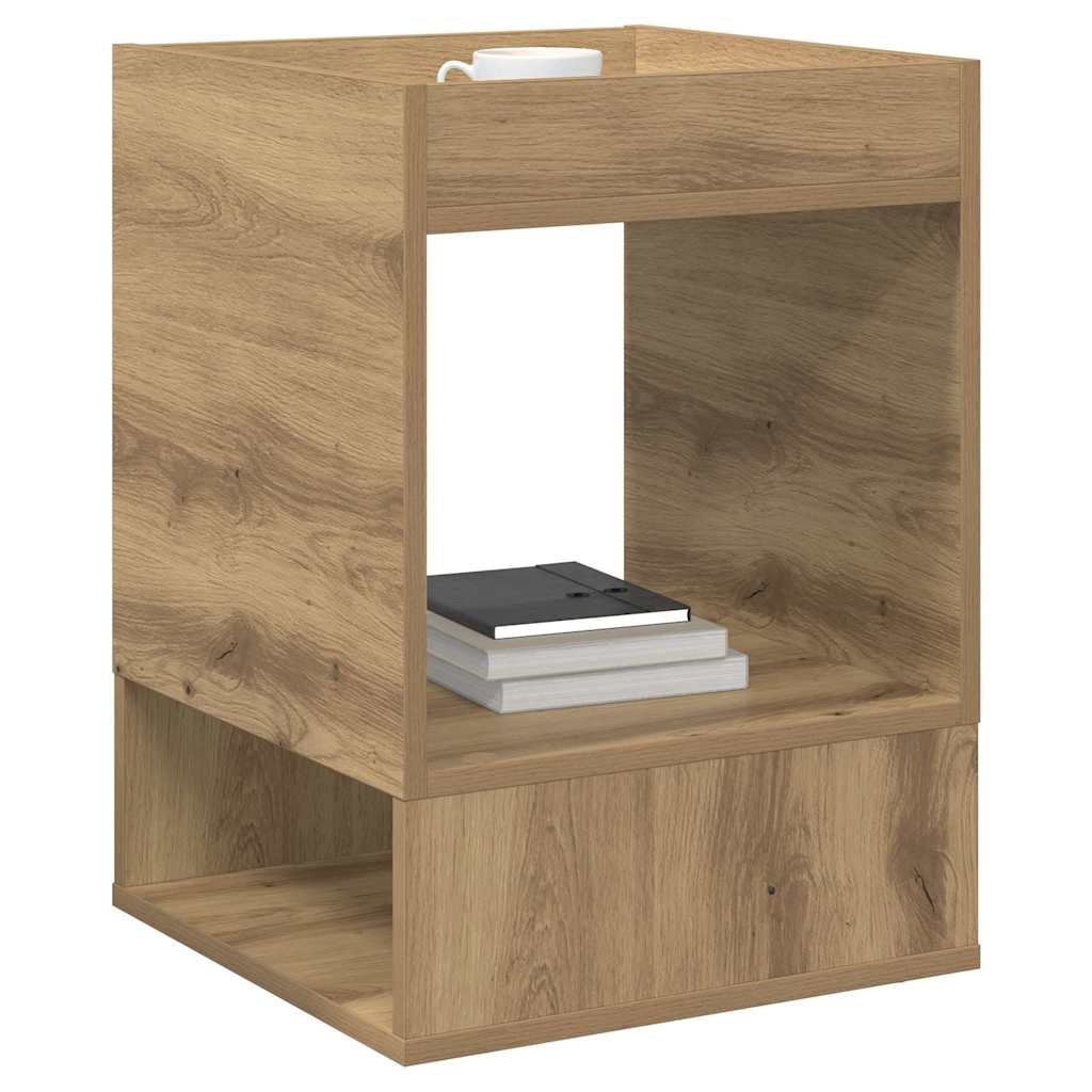 vidaXL Stolik końcowy 2 pcs Dąb rzemieślniczy 40 x 40 x 56 cm