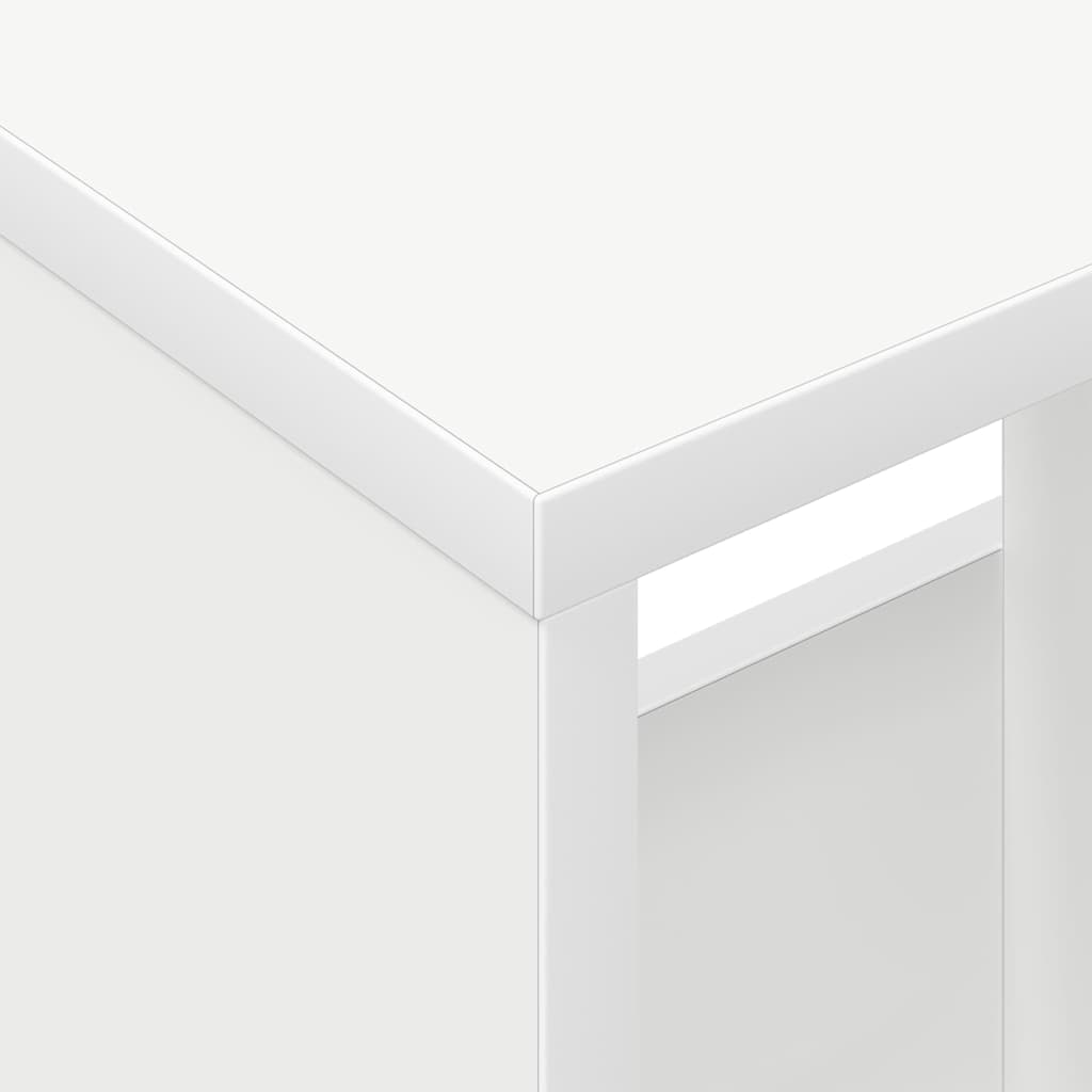 vidaXL Regał na gazety Biały 102 x 30 x 45 cm