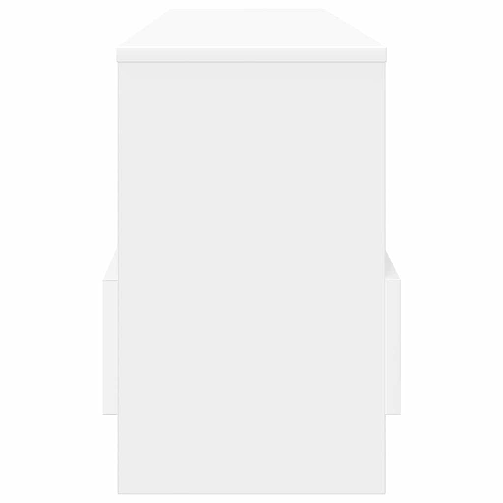 vidaXL Regał na gazety Biały 102 x 30 x 45 cm