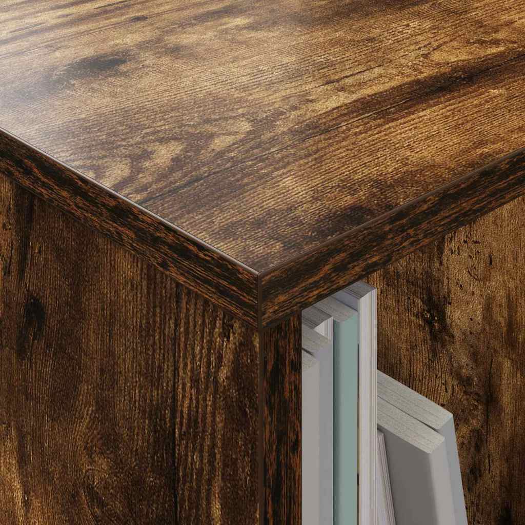 vidaXL Regał na gazety Dąb wędzony 102 x 30 x 45 cm
