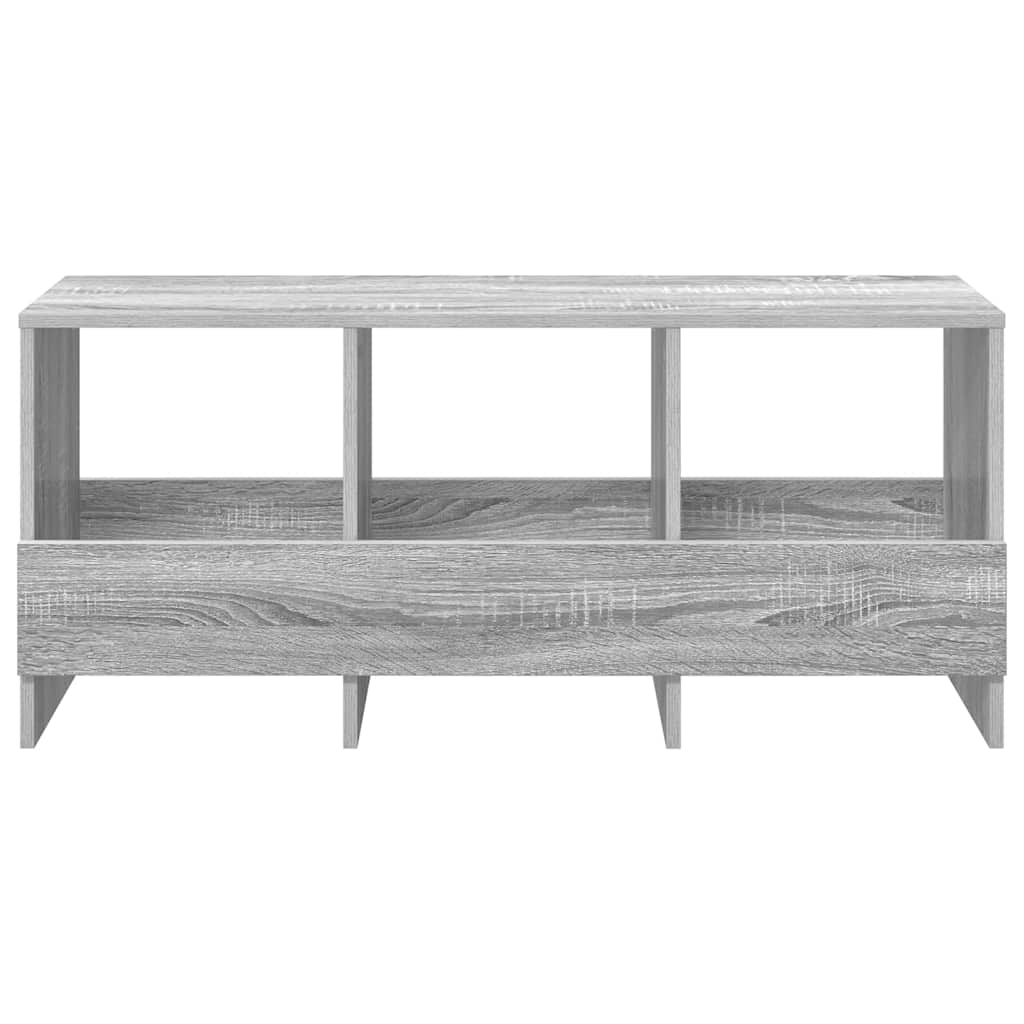 vidaXL Regał na gazety Szary Sonoma 102 x 30 x 45 cm