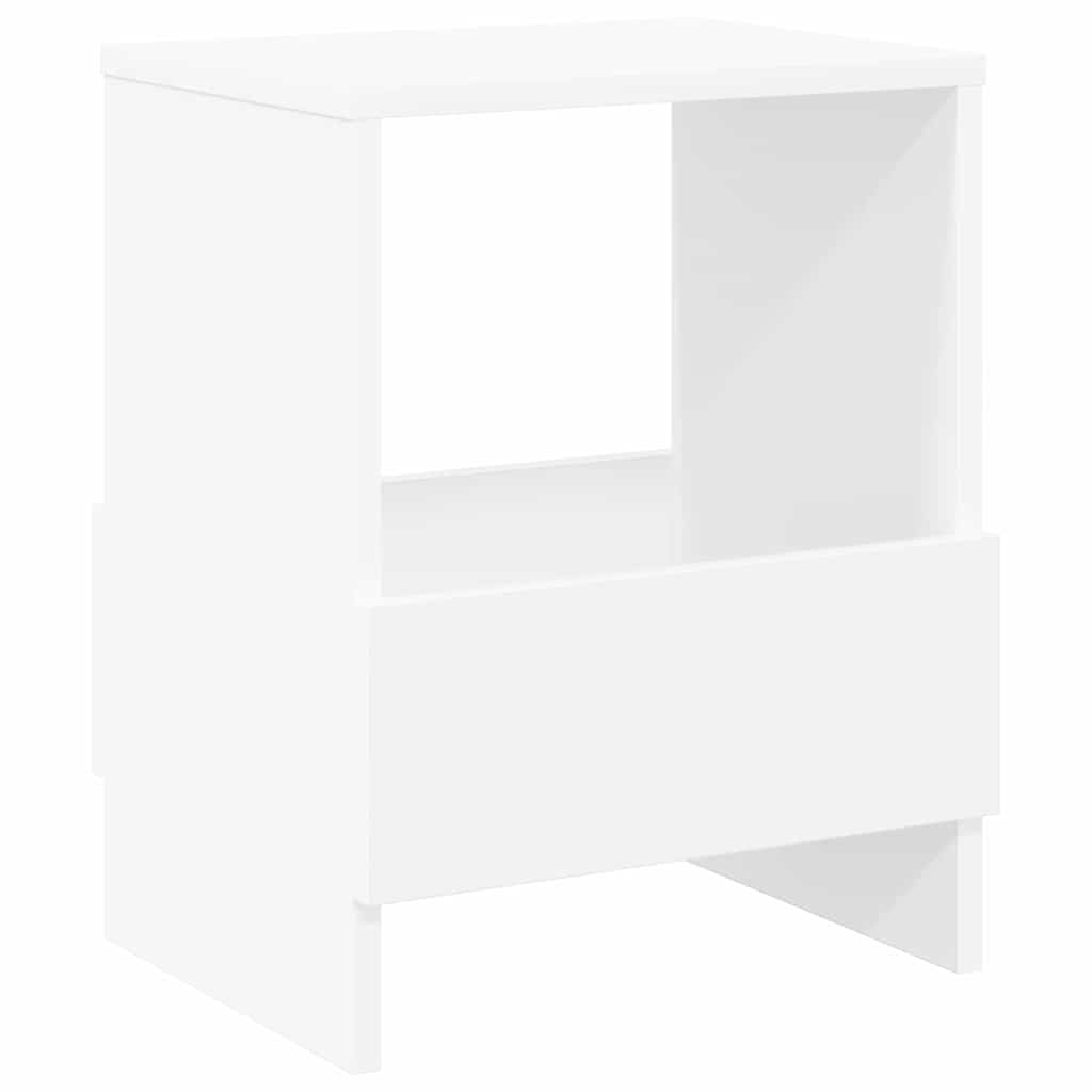 vidaXL Regał na gazety Biały 35 x 30 x 45 cm