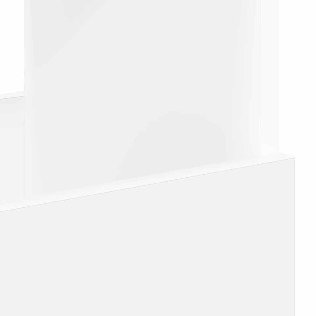 vidaXL Regał na gazety 2 pcs Biały 35 x 30 x 45 cm