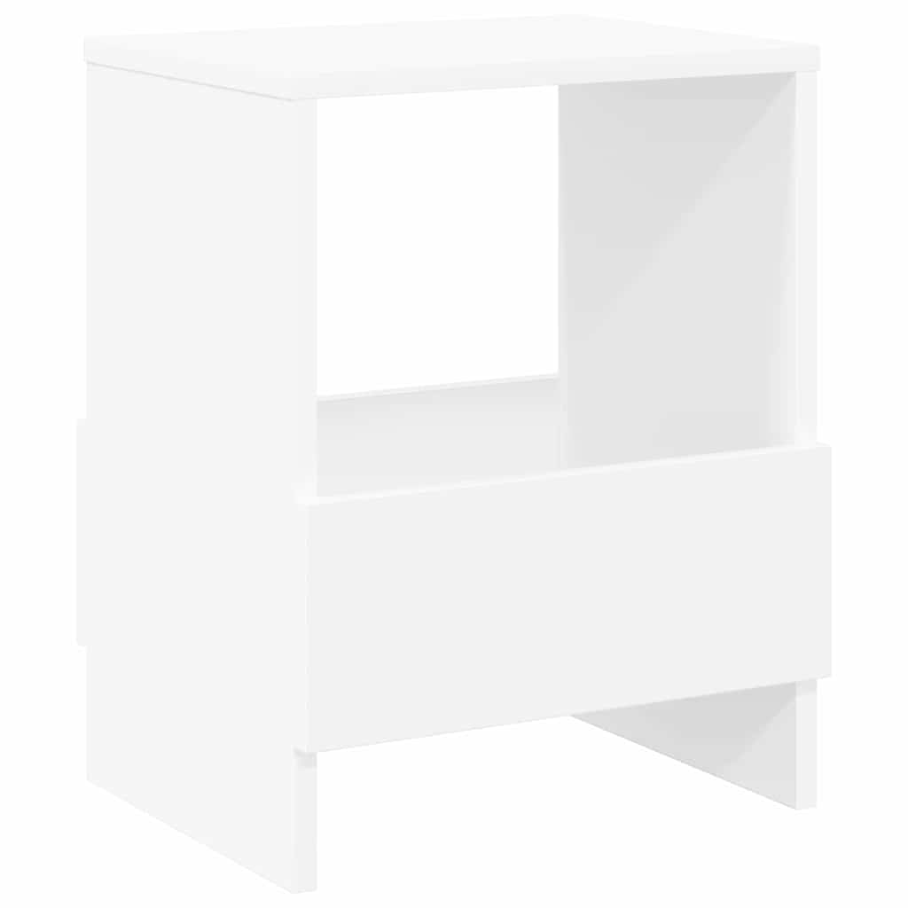 vidaXL Regał na gazety 2 pcs Biały 35 x 30 x 45 cm