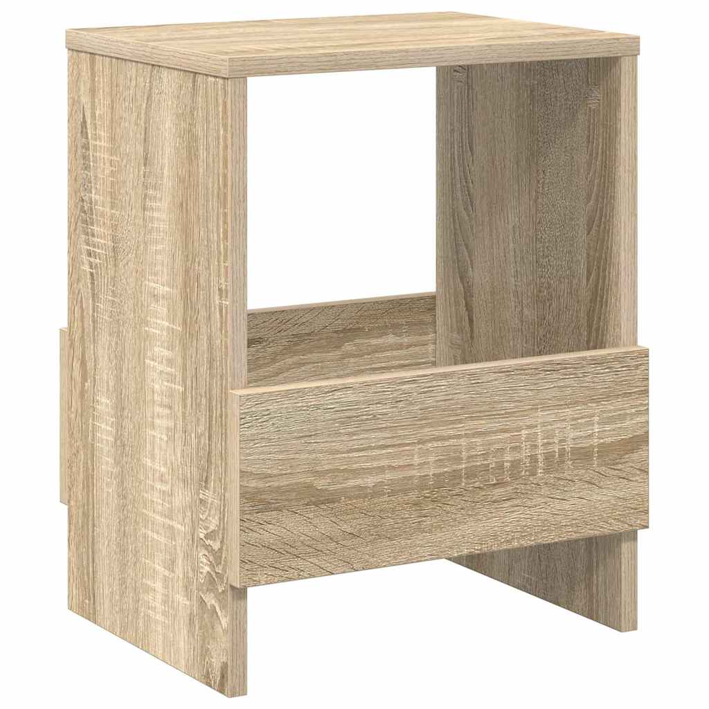 vidaXL Regał na gazety 2 pcs Dąb Sonoma 35 x 30 x 45 cm