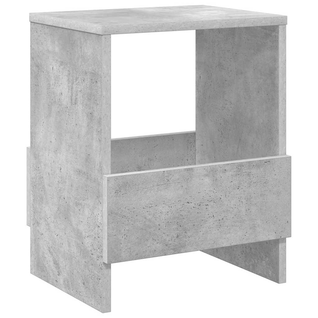 vidaXL Regał na gazety 2 pcs Betonowy szary 35 x 30 x 45 cm
