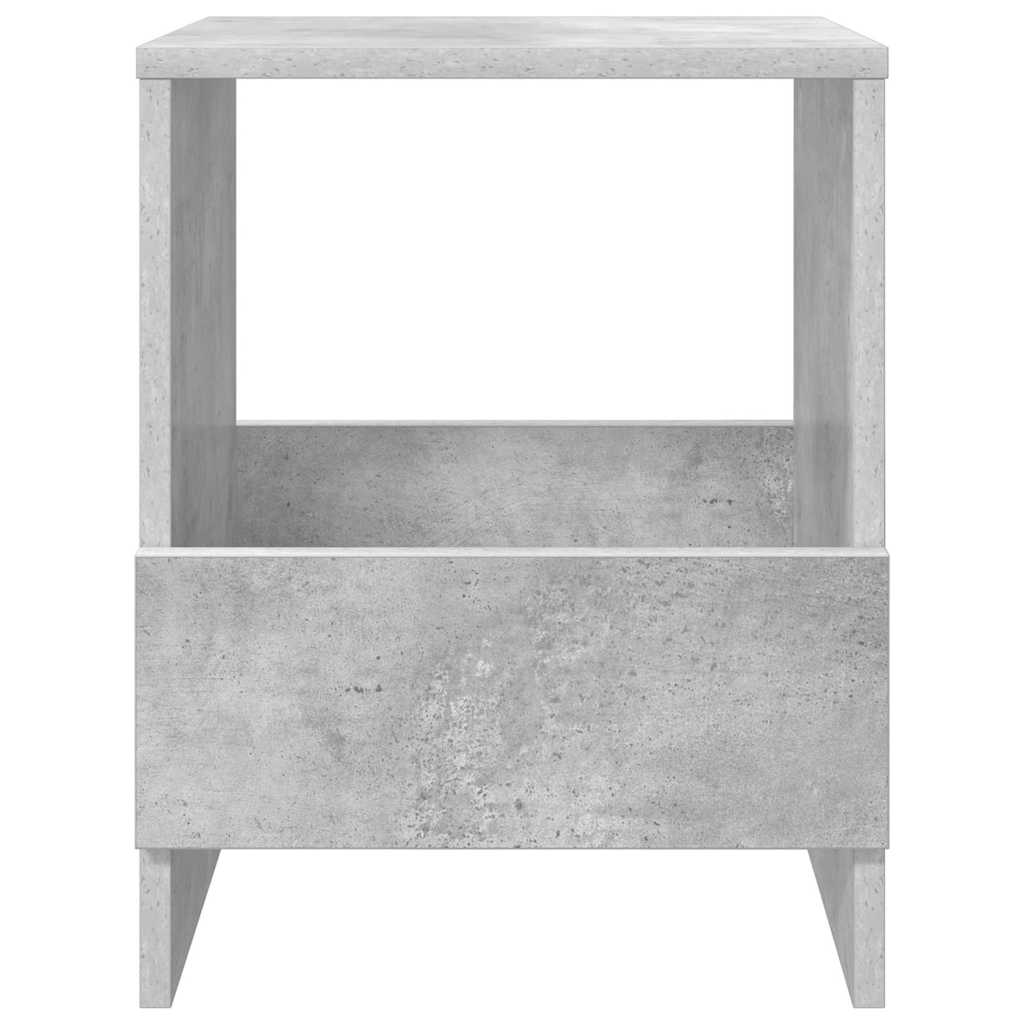 vidaXL Regał na gazety 2 pcs Betonowy szary 35 x 30 x 45 cm
