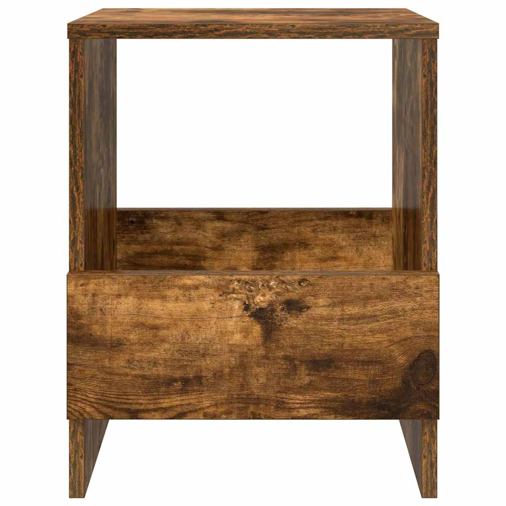 vidaXL Regał na gazety 2 pcs Dąb wędzony 35 x 30 x 45 cm
