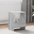 vidaXL Regał na gazety Szary Sonoma 35 x 30 x 45 cm