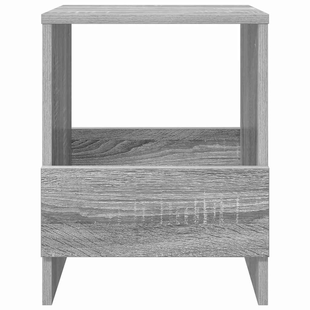 vidaXL Regał na gazety 2 pcs Szary Sonoma 35 x 30 x 45 cm