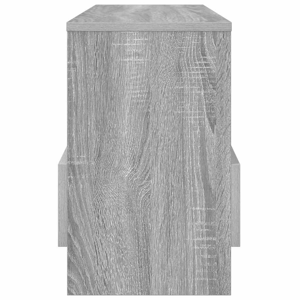 vidaXL Regał na gazety Szary Sonoma 68,5 x 30 x 45 cm