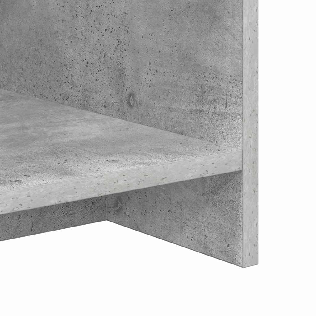 vidaXL Stół pod telewizor Betonowy szary 102 x 35 x 45 cm